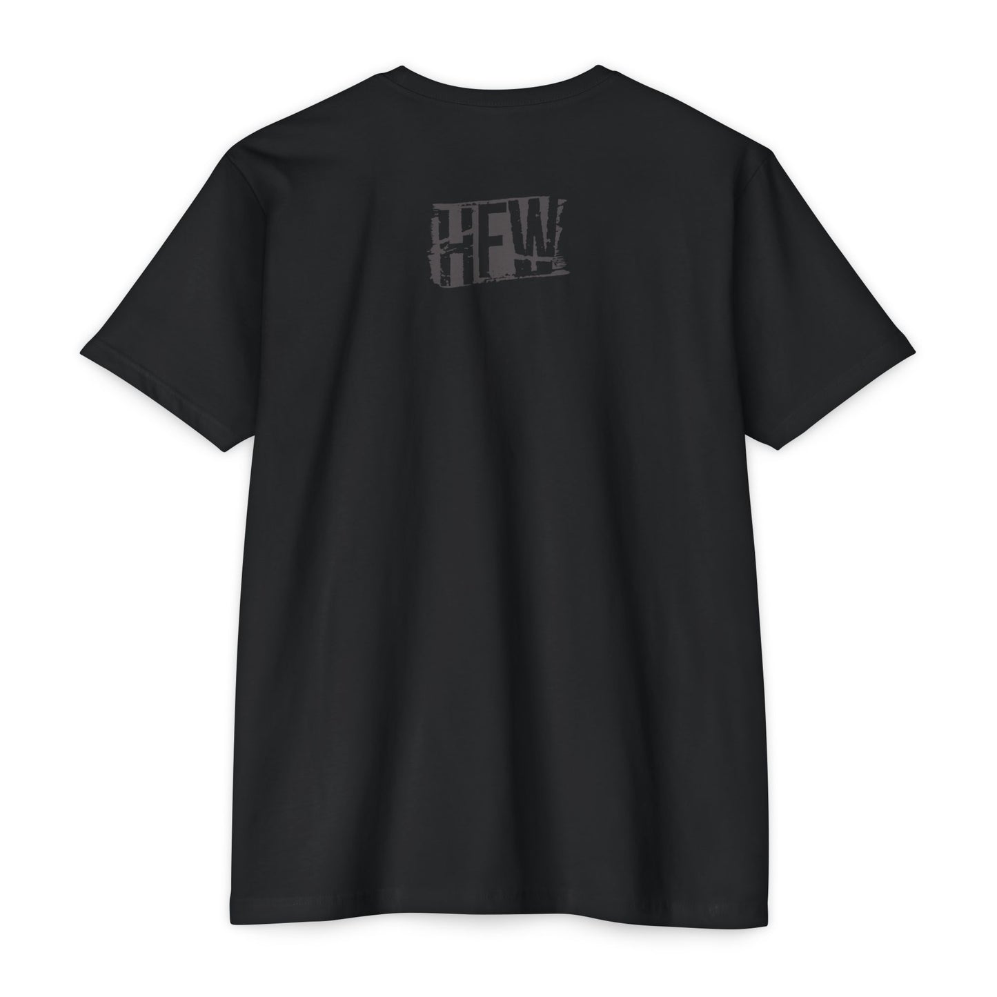 "HWF" 3-46 GRIT Black Tee