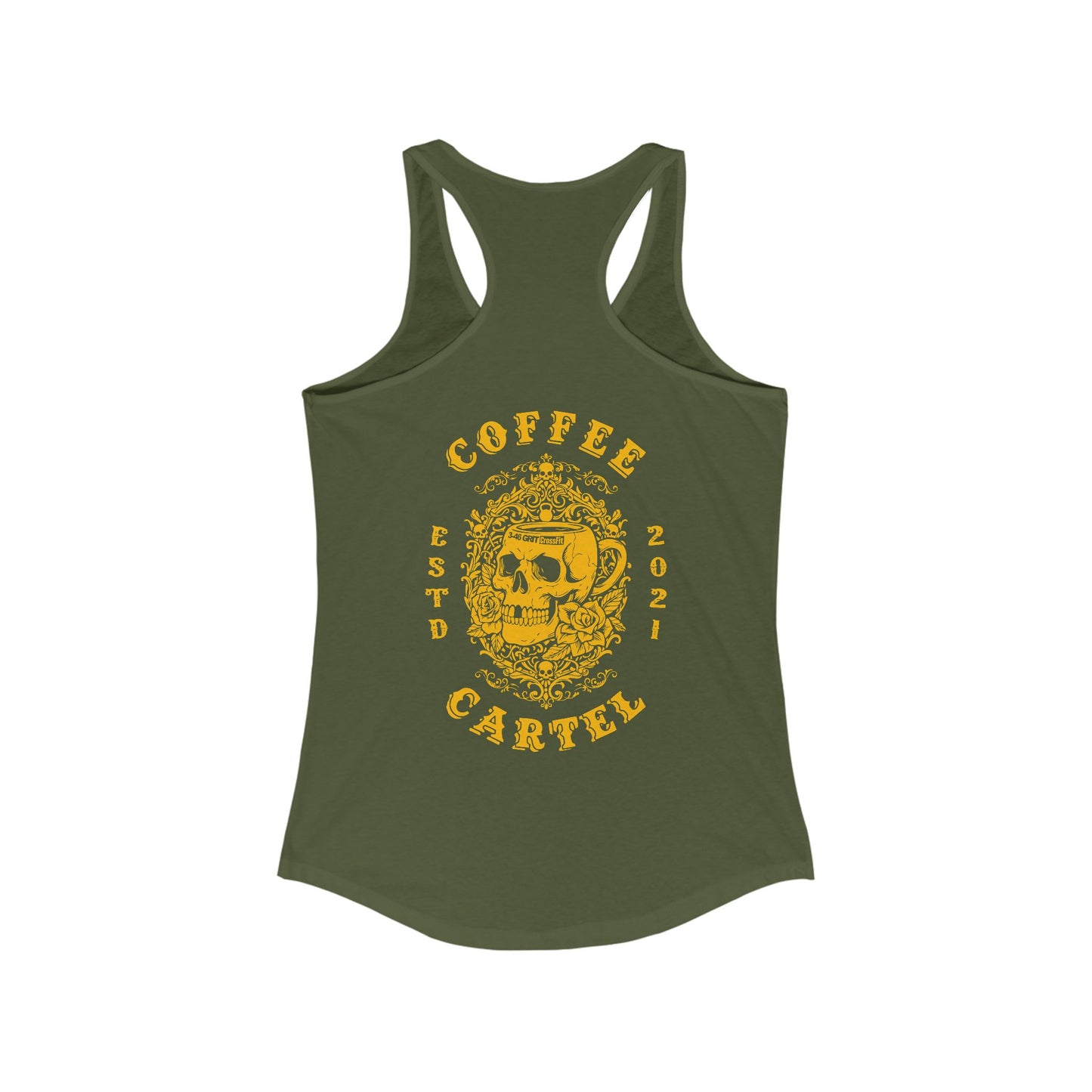 Coffee Cartel Racerback Women's Tank
