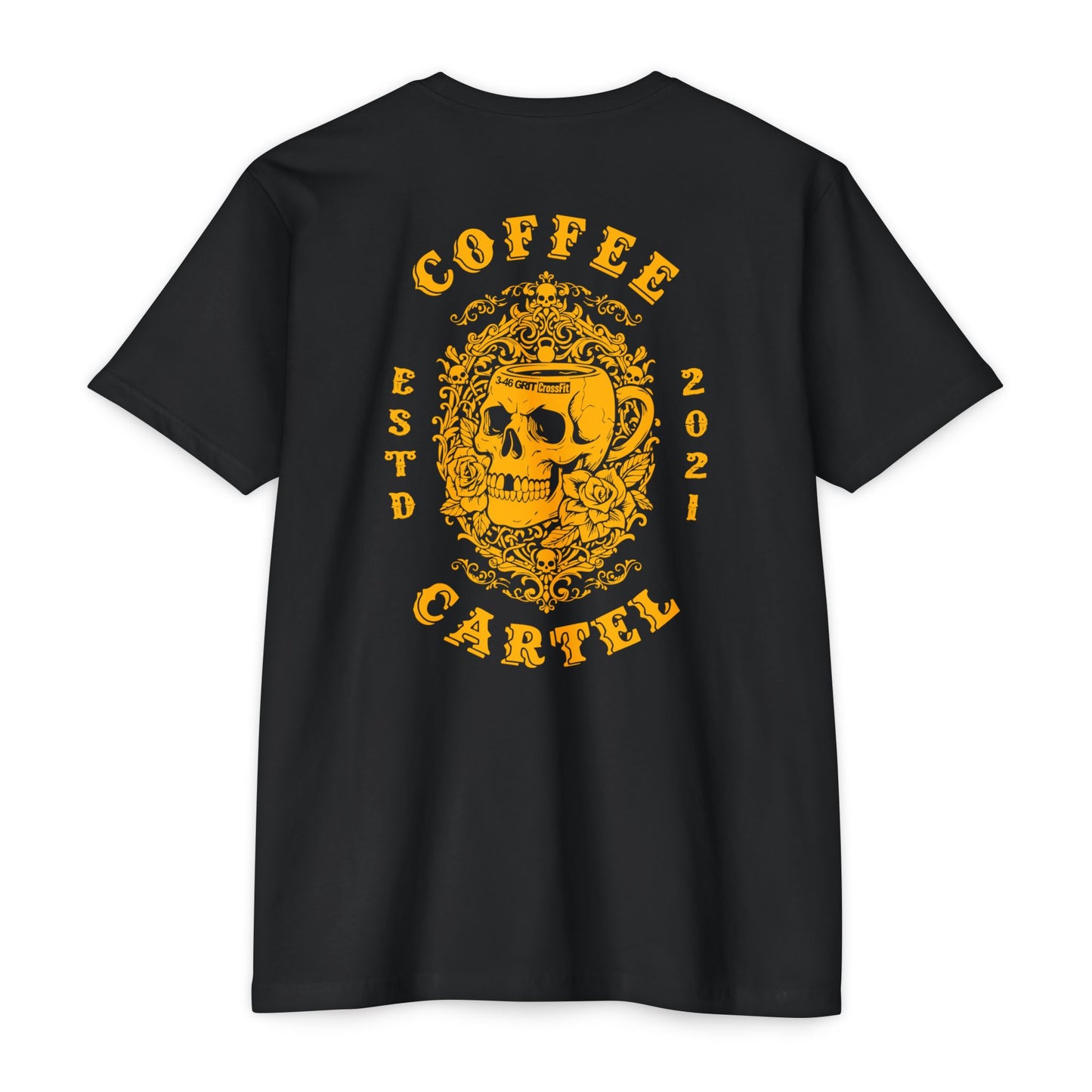 Coffee Cartel Unisex Tee, Est. 2021