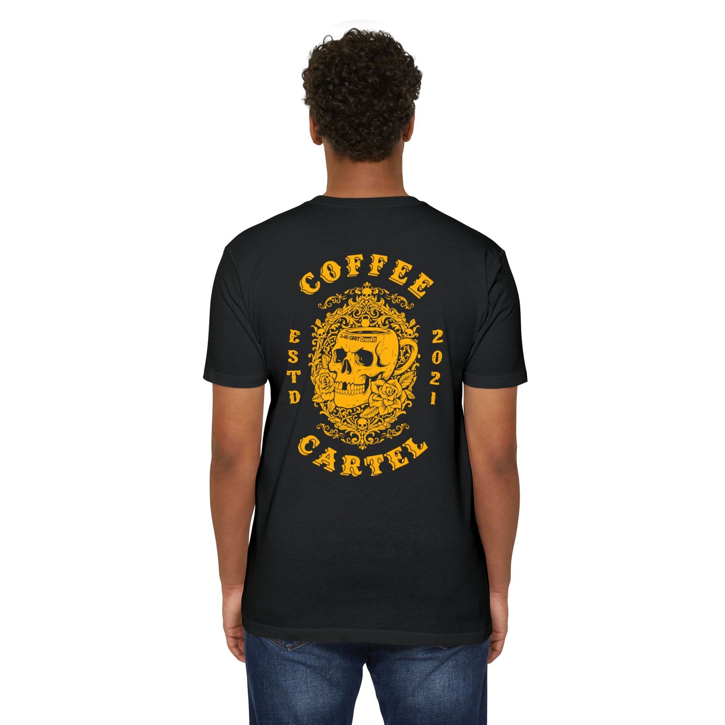 Coffee Cartel Unisex Tee, Est. 2021