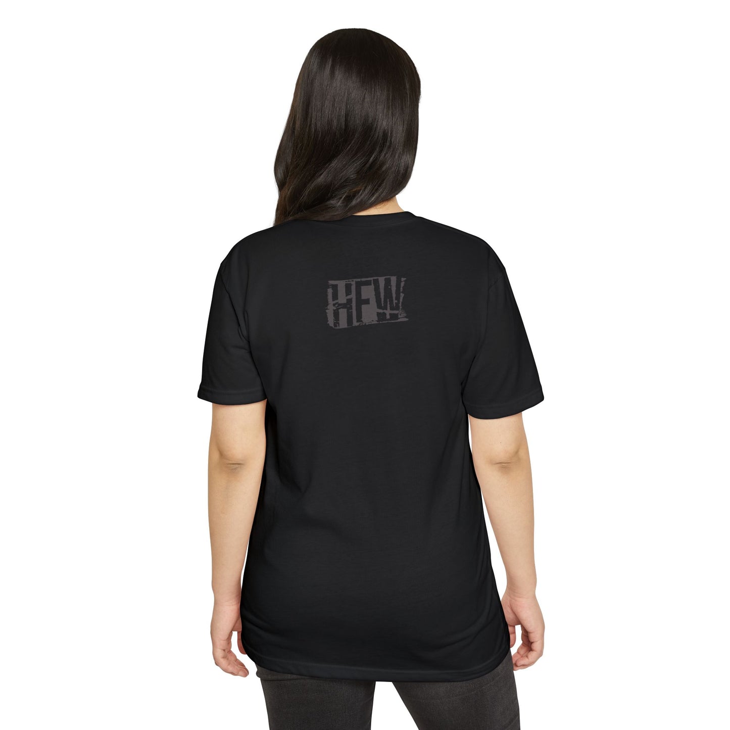 "HWF" 3-46 GRIT Black Tee