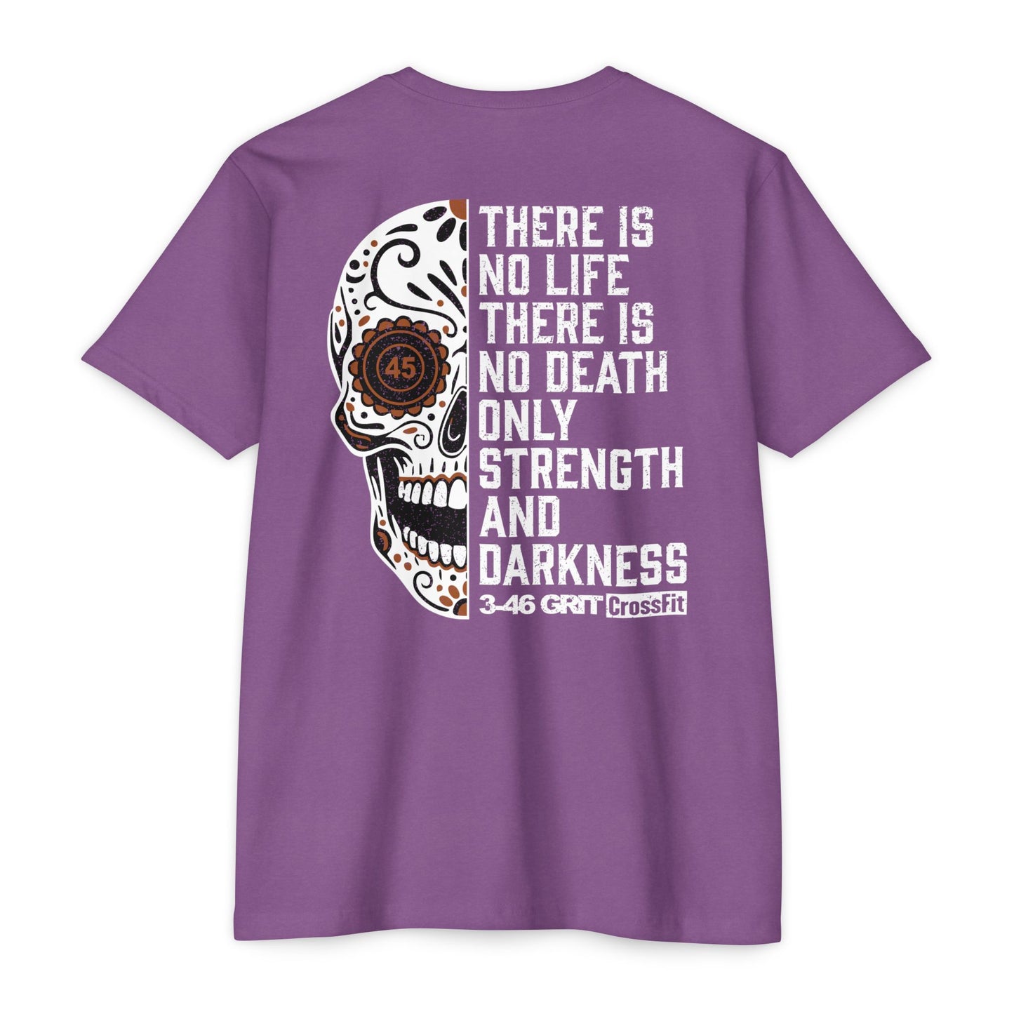 Dia de Los Muertos Skull T-Shirt 3-46 GRIT CrossFit