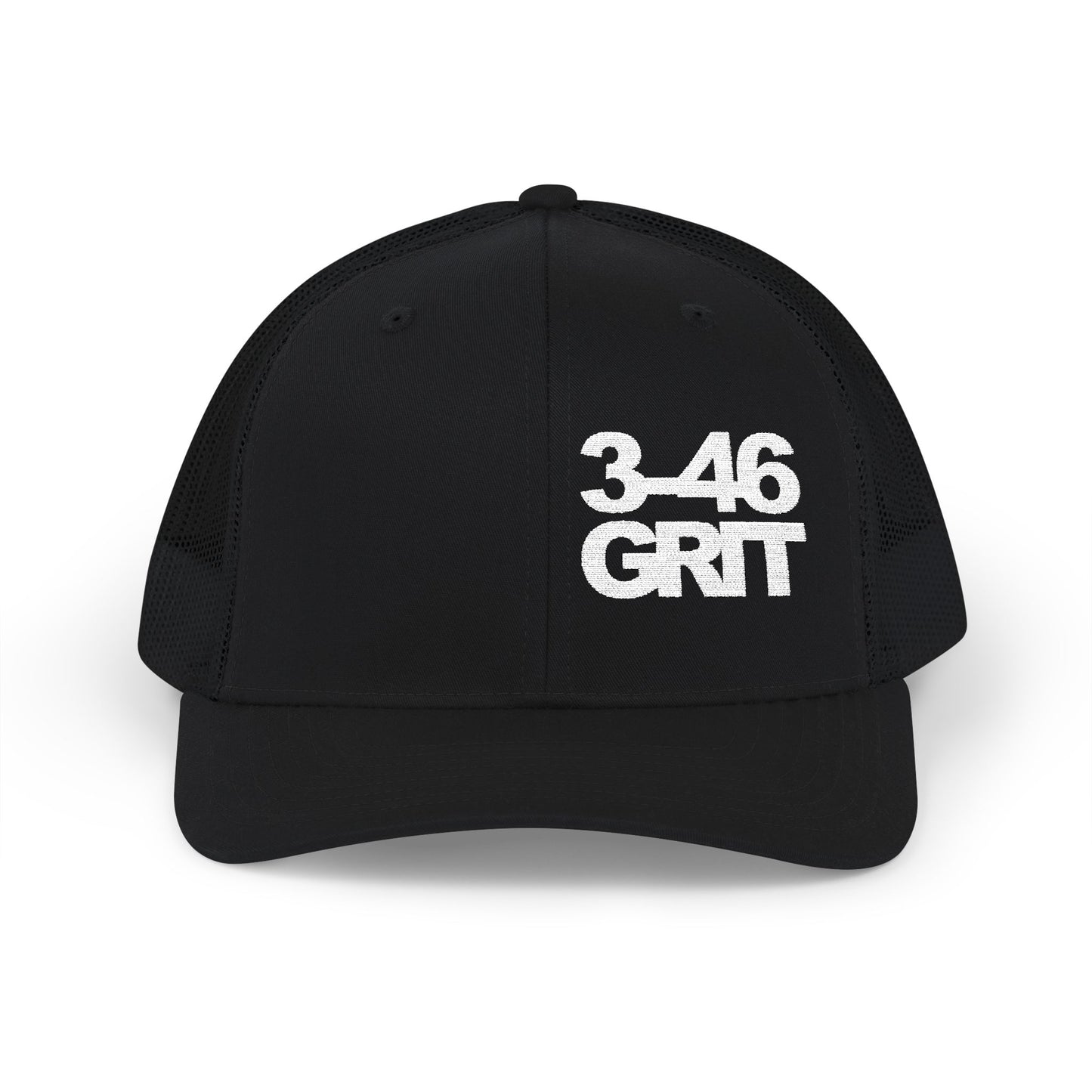3-46 GRIT Offset Trucker Hat