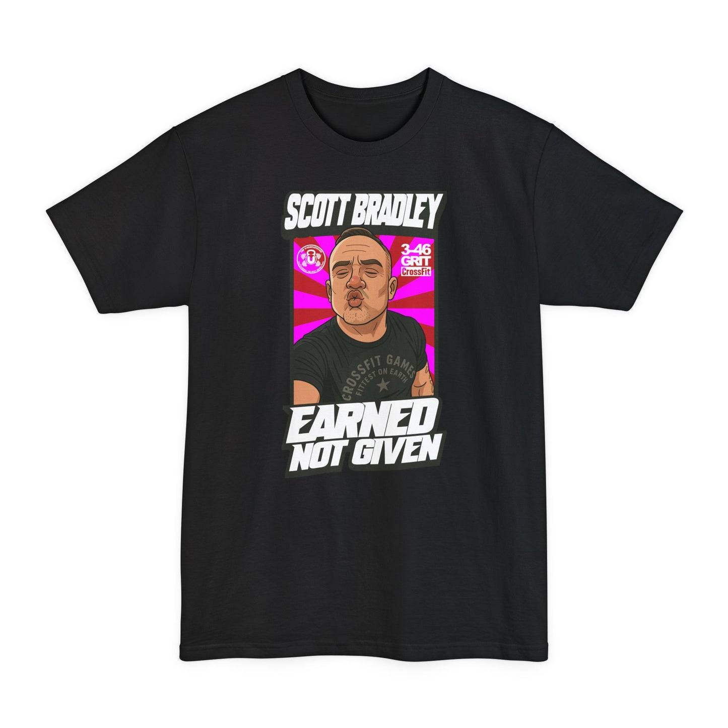 "Big & Tall" | Scott Bradley is Headed to the 2025 CrossFit Games | Commemorative T-shirt