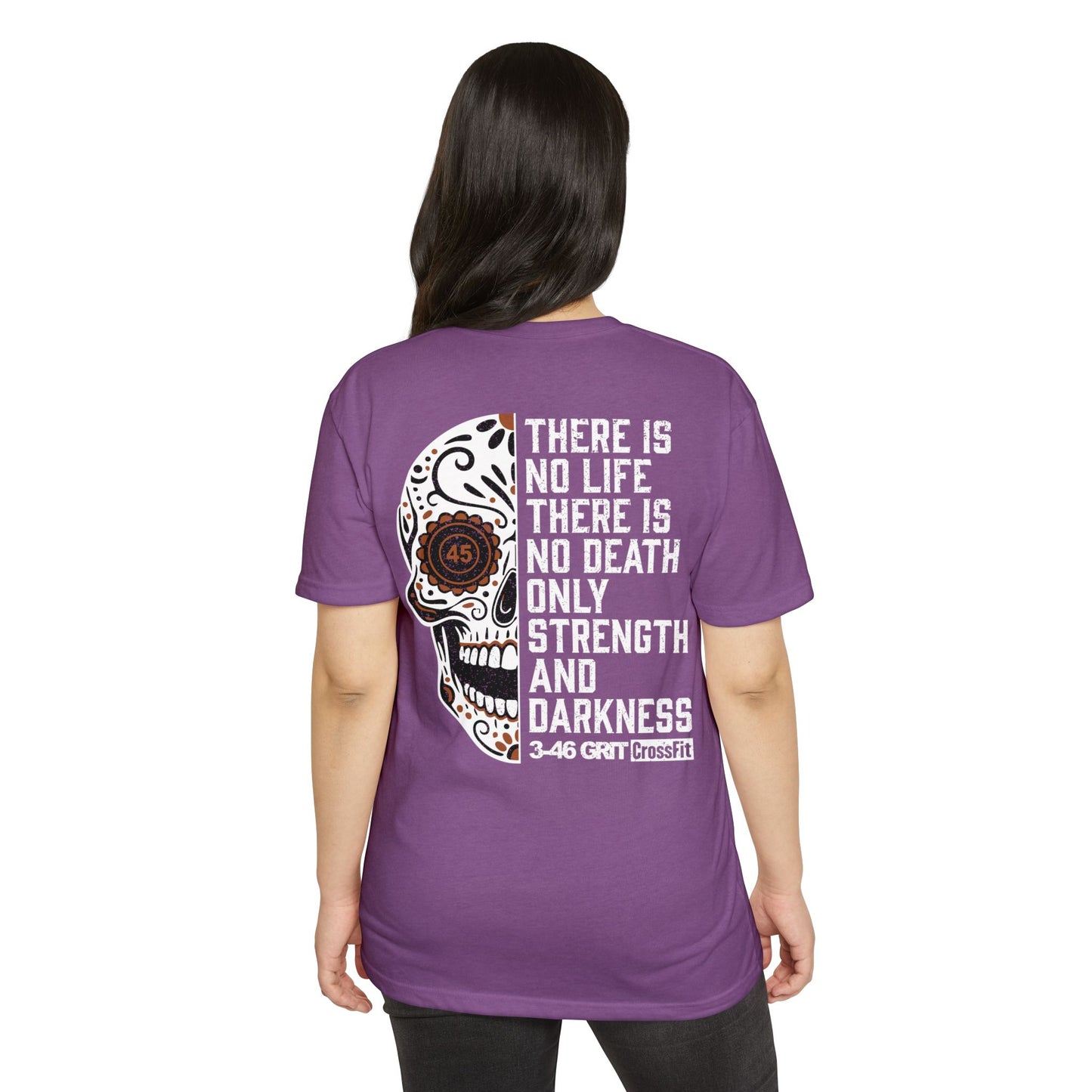 Dia de Los Muertos Skull T-Shirt 3-46 GRIT CrossFit