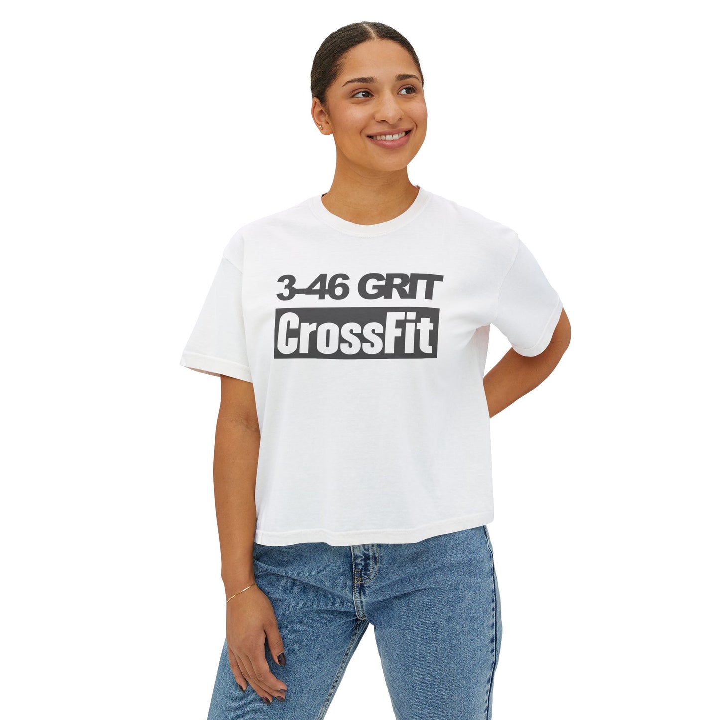 3-46 GRIT Comfort Colors Women's Boxy Tee