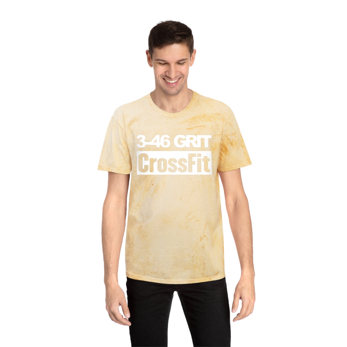 3-46 GRIT OG Color Blast Cotton T-Shirt