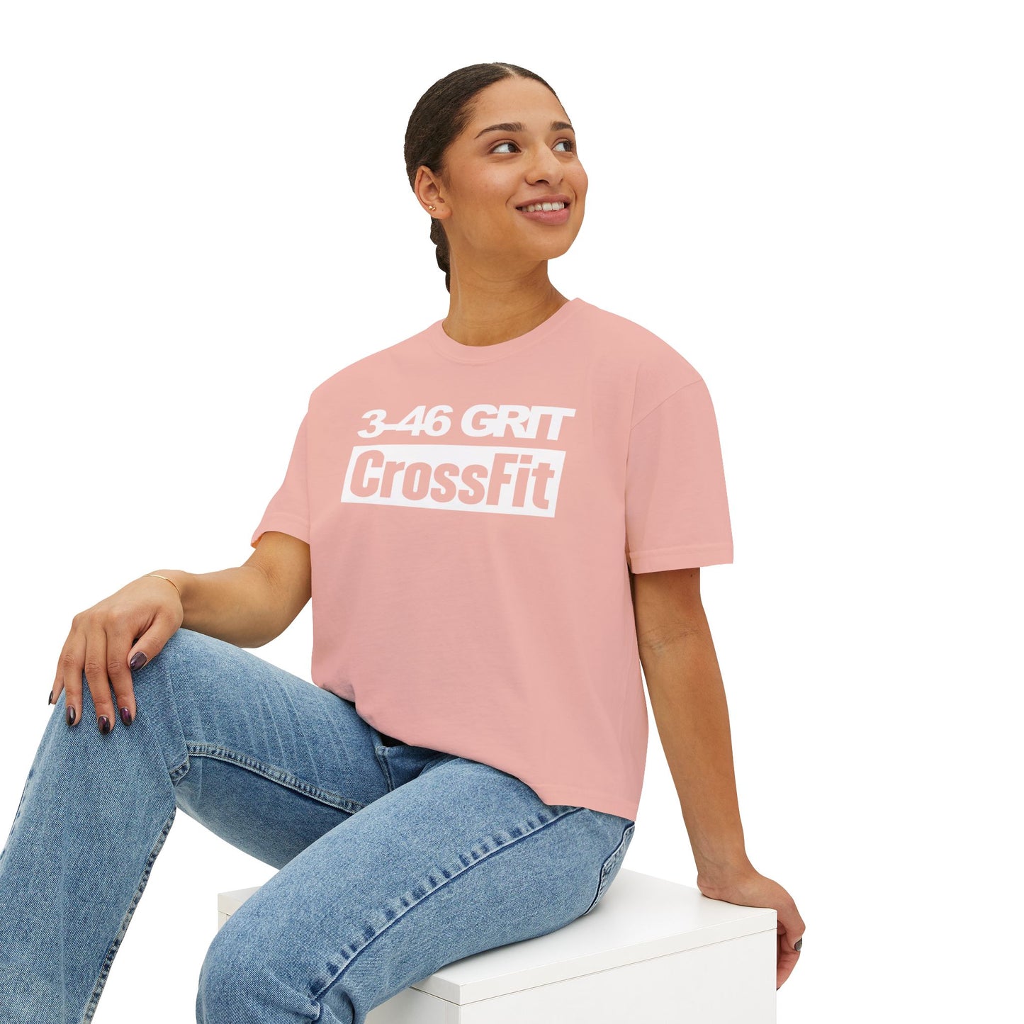 3-46 GRIT Women's Boxy Tee