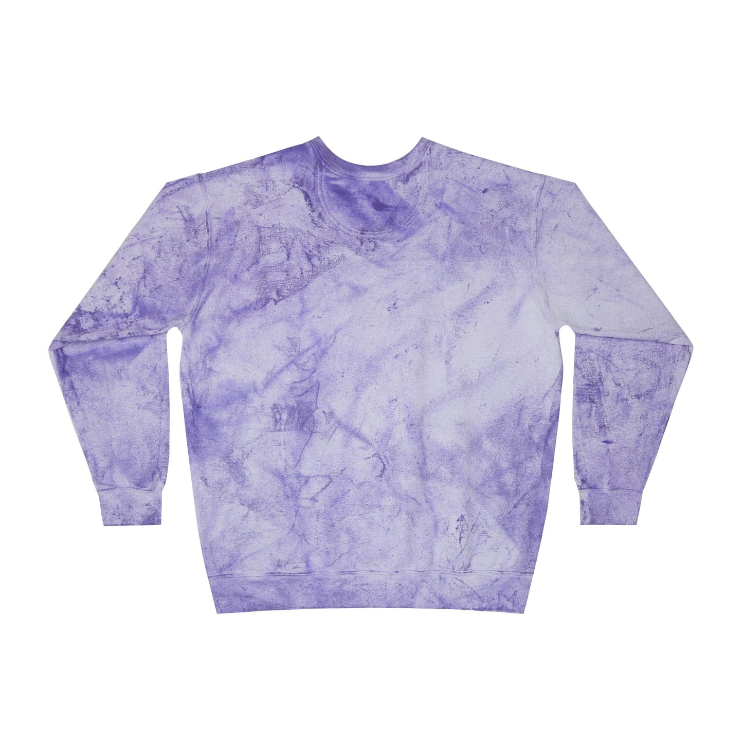 3-46 Grit CrossFit Purple Tie-Dye Crewneck Sweatshirt