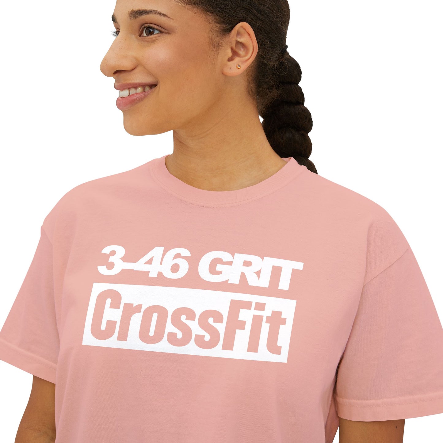 3-46 GRIT Women's Boxy Tee
