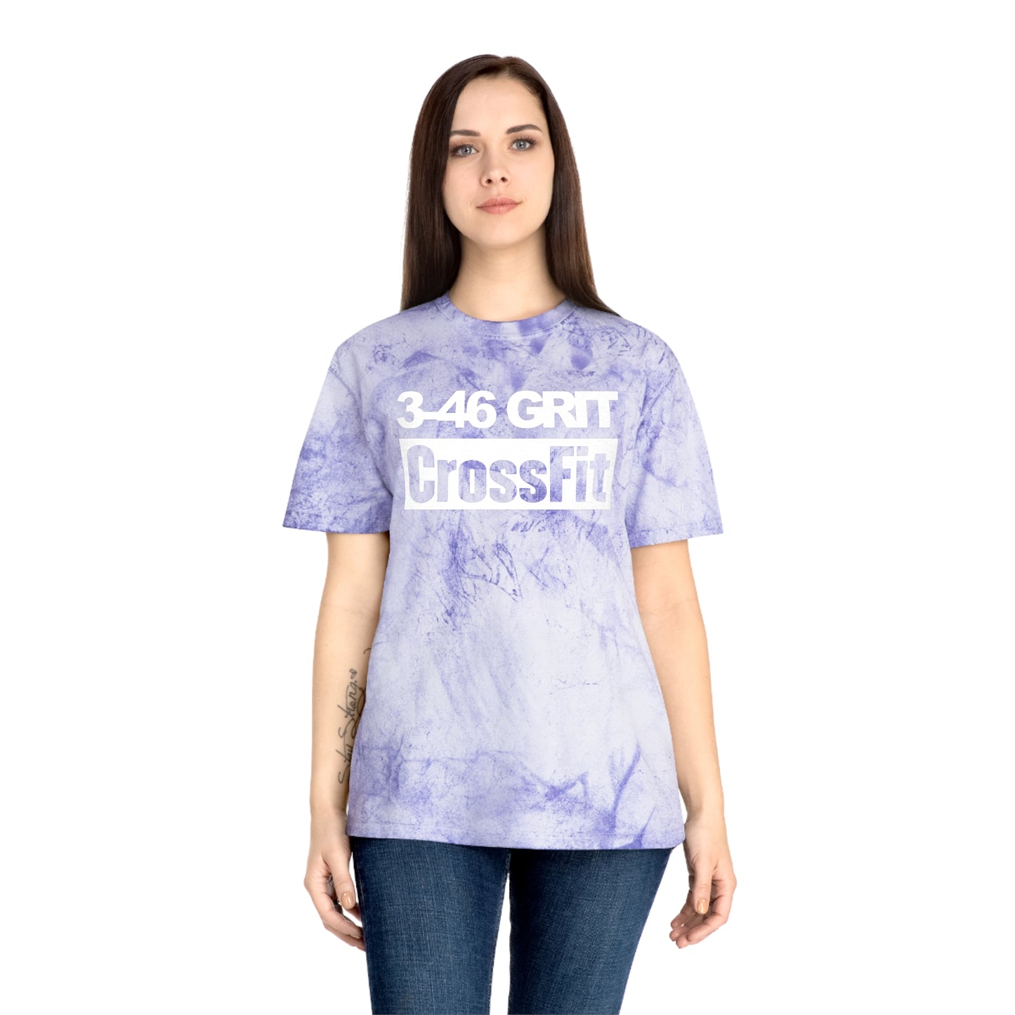 3-46 GRIT OG Color Blast Cotton T-Shirt