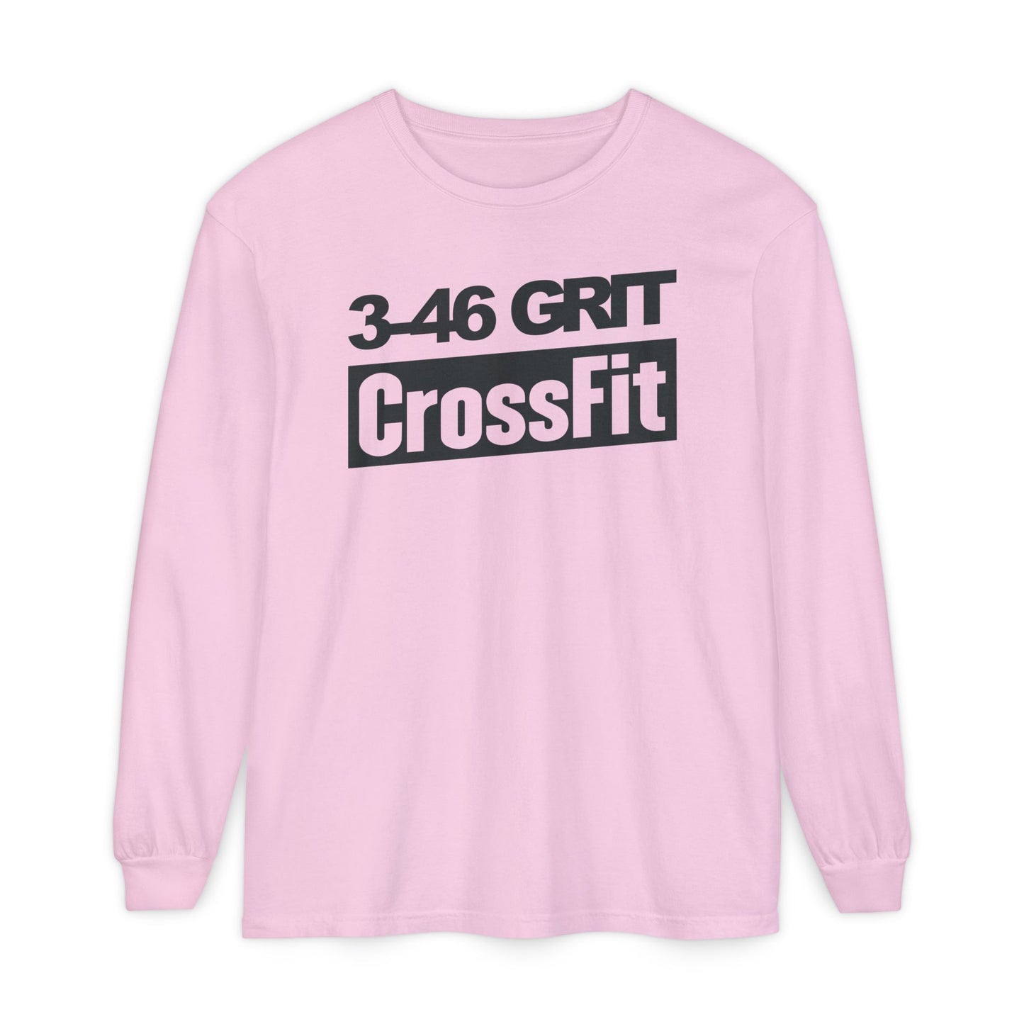 3-46 GRIT CrossFit Long Sleeve Comfort Colors Uni-Tee