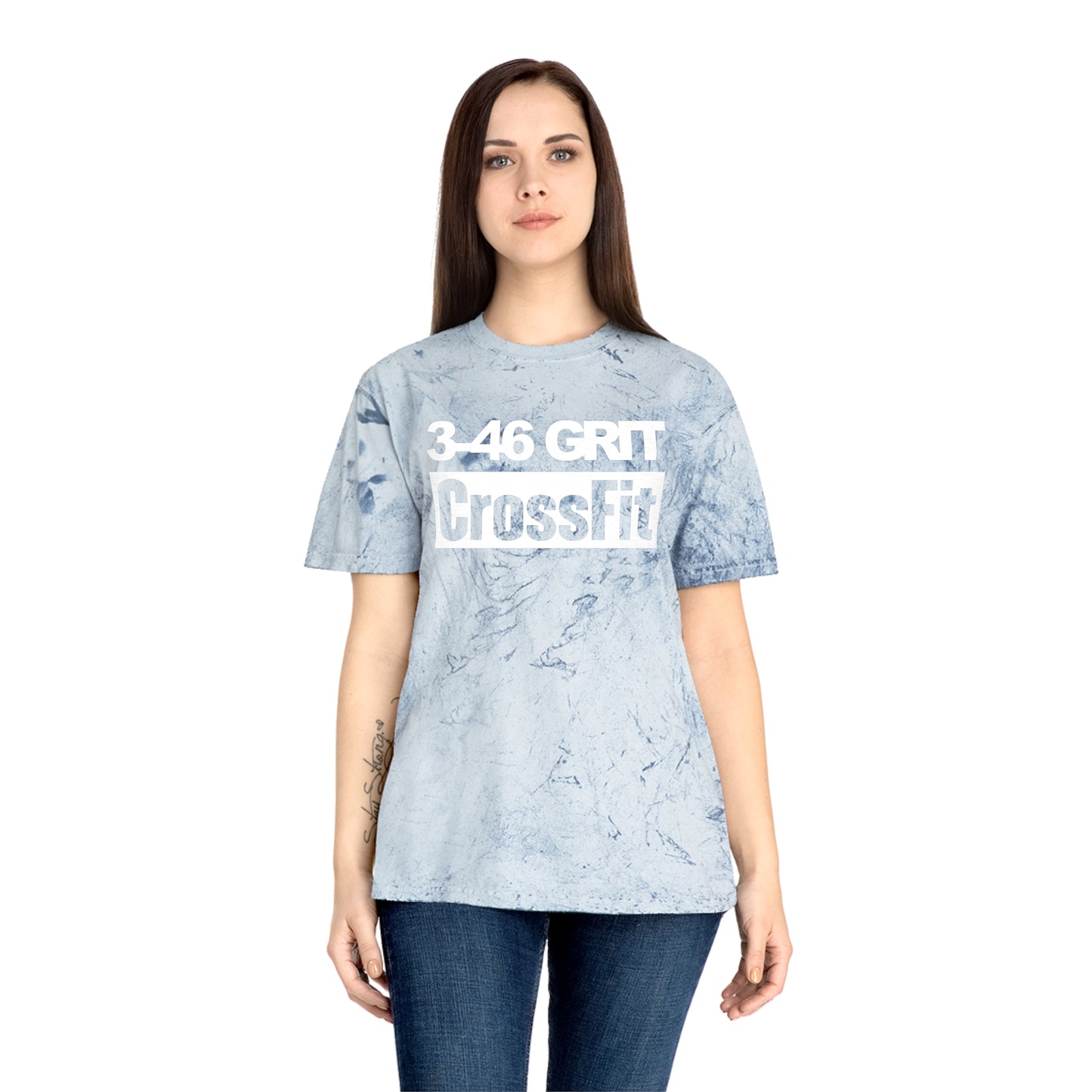 3-46 GRIT OG Color Blast Cotton T-Shirt