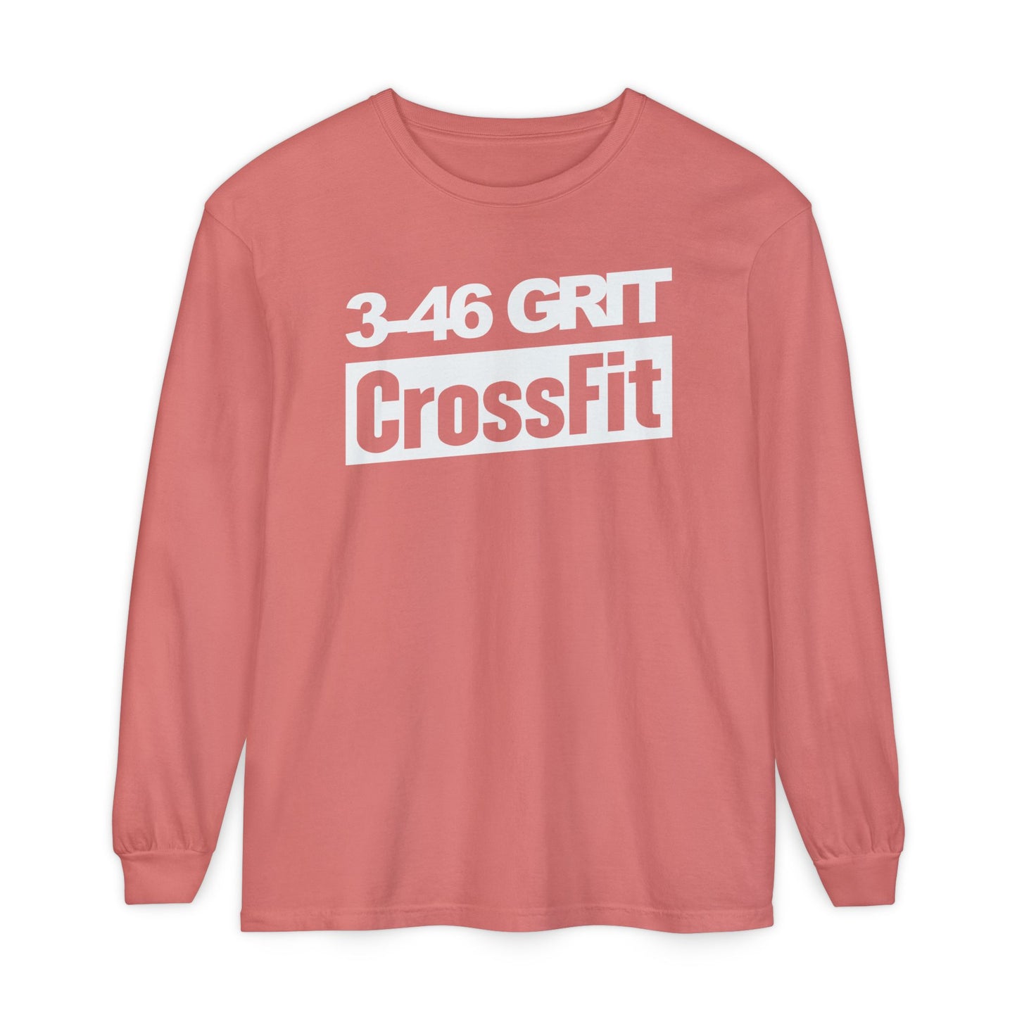 3-46 GRIT CrossFit Long Sleeve Comfort Colors Uni-Tee