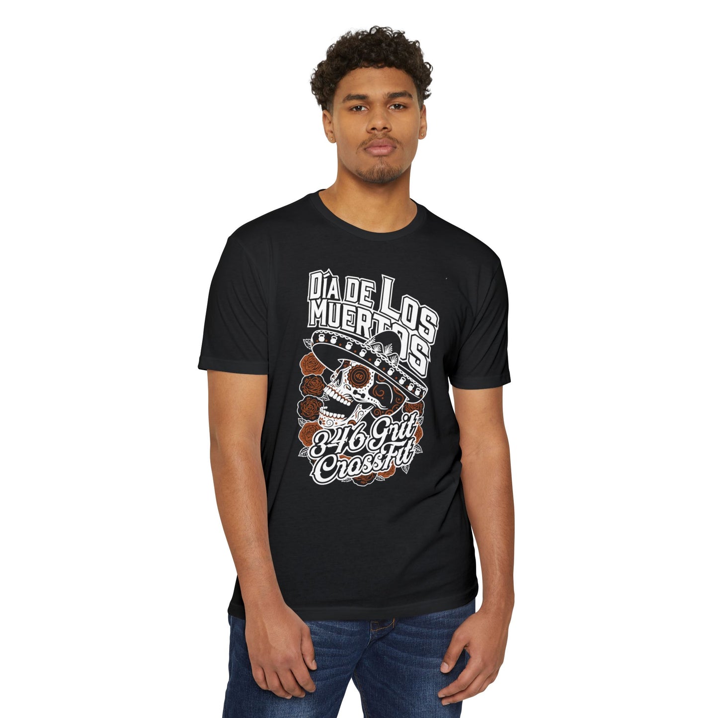 Dia de los Muertos T-Shirt 3-46 GRIT CrossFit