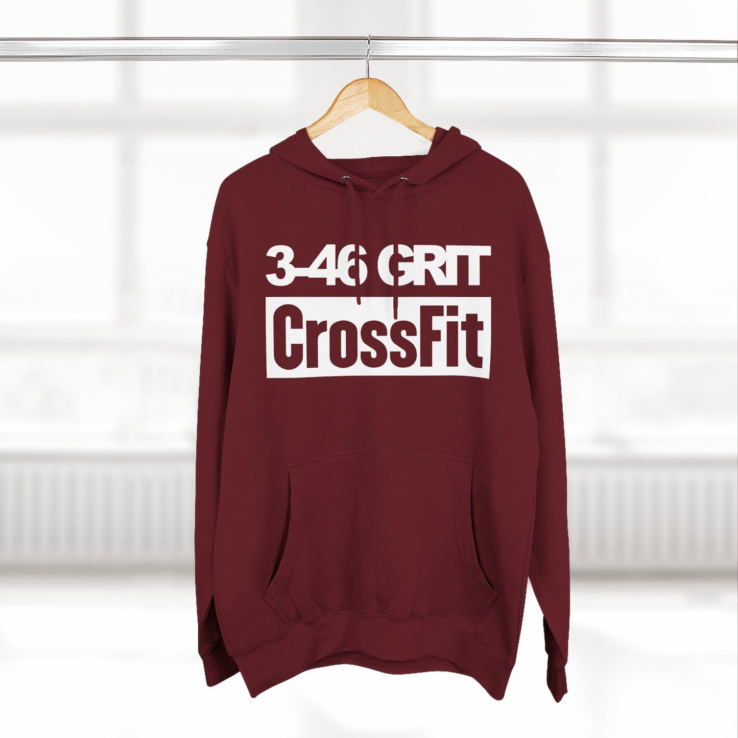 3-46 GRIT OG Unisex Pullover Hoodie