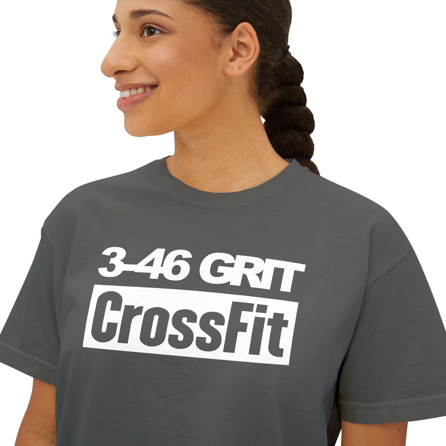 3-46 GRIT Women's Boxy Tee
