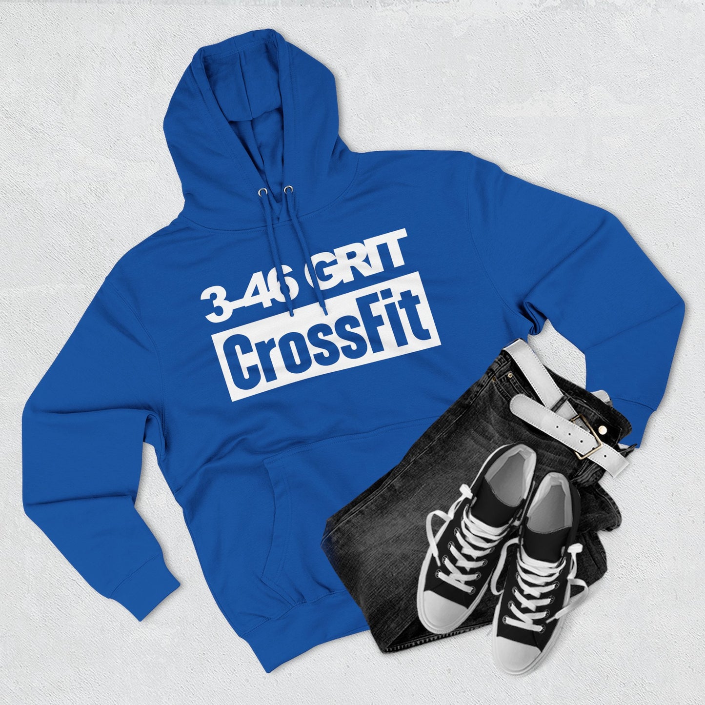 3-46 GRIT OG Unisex Pullover Hoodie
