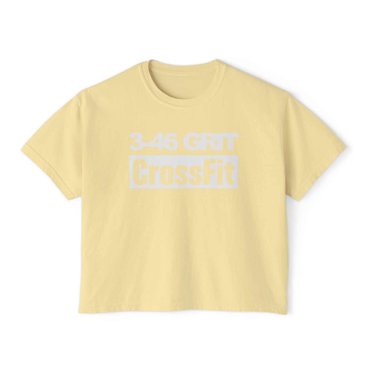 3-46 GRIT Women's Boxy Tee