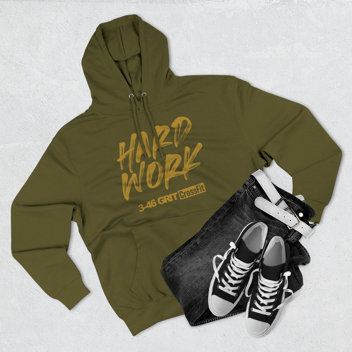 Hard Work Unisex Hoodie