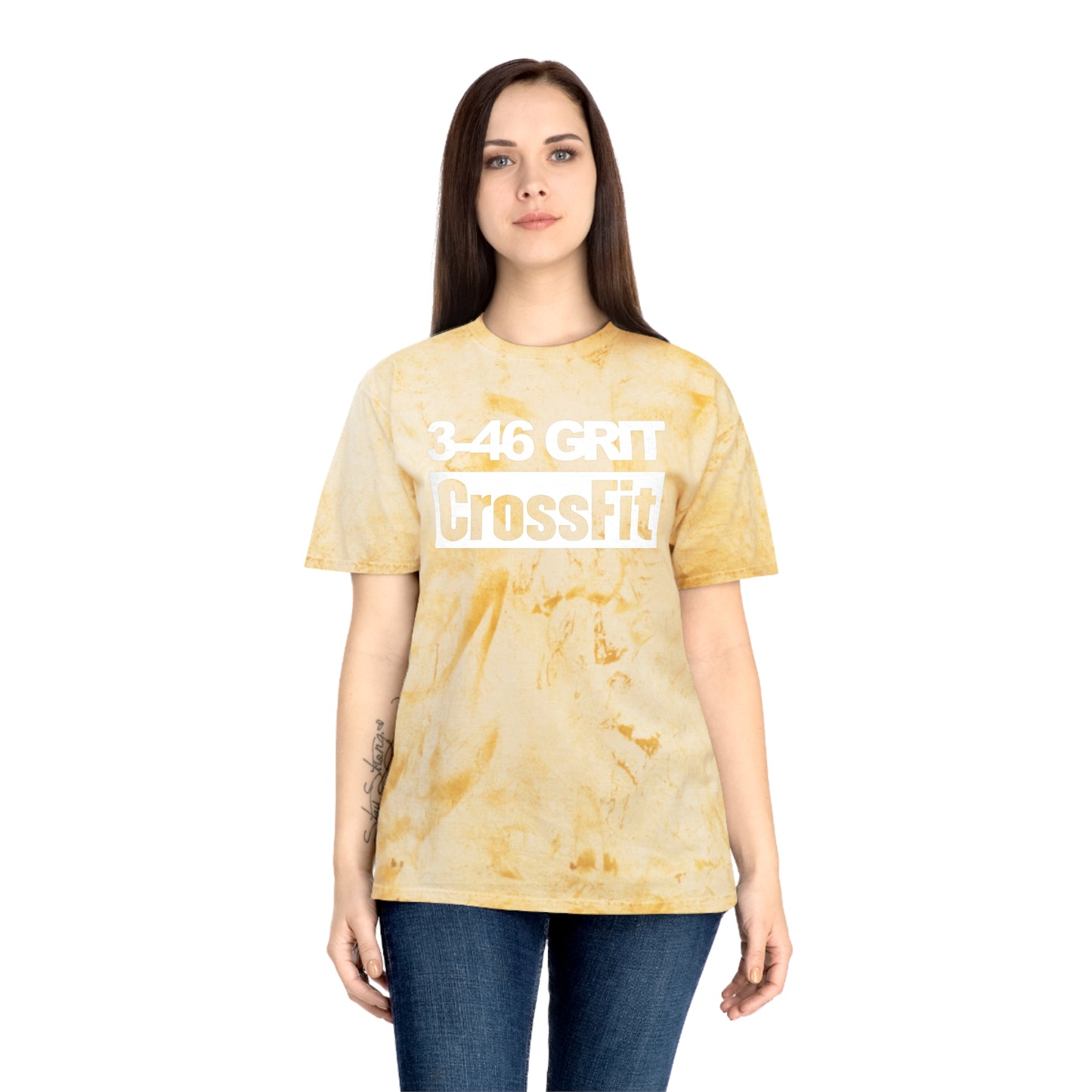 3-46 GRIT OG Color Blast Cotton T-Shirt