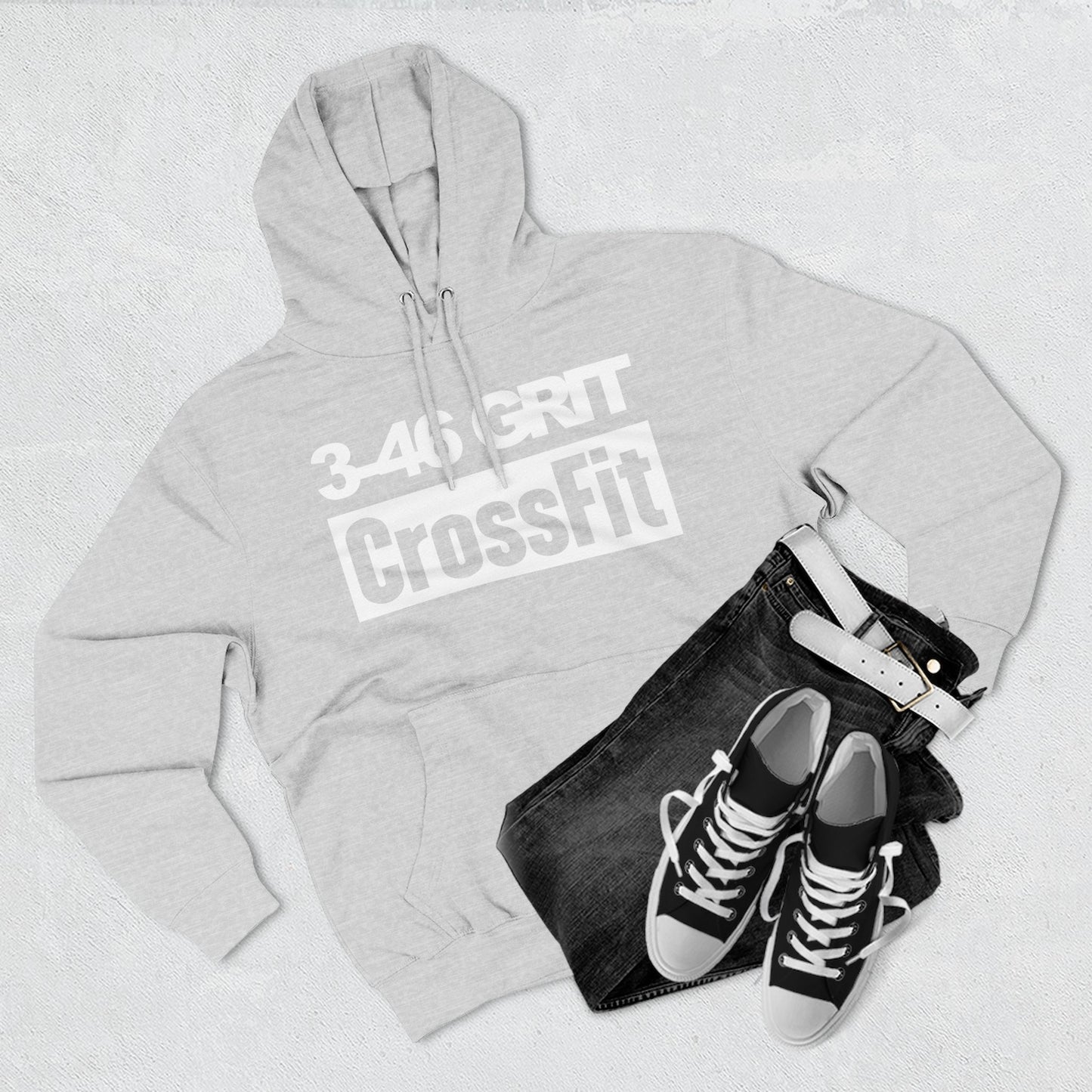 3-46 GRIT OG Unisex Pullover Hoodie