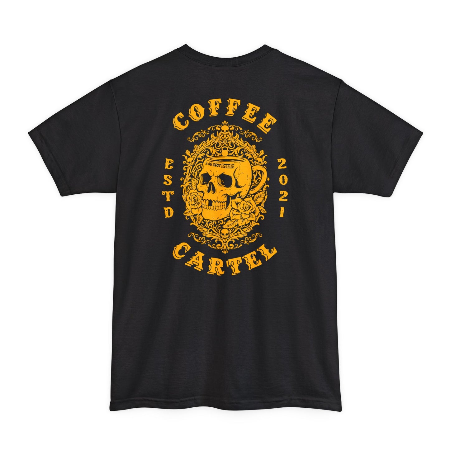 Big & Tall - Coffee Cartel Unisex Tee, Est. 2021