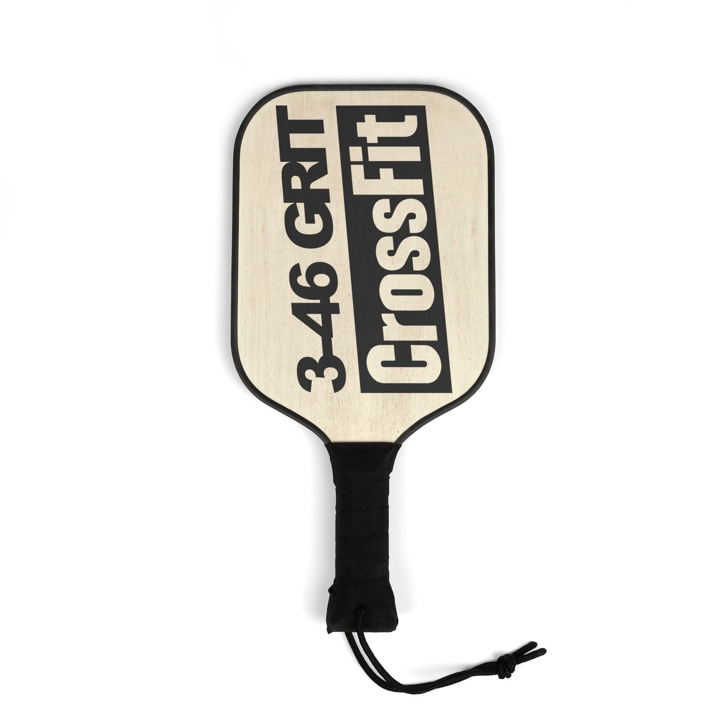 3-46 GRIT CrossFit Wooden Pickleball Paddles + Balls