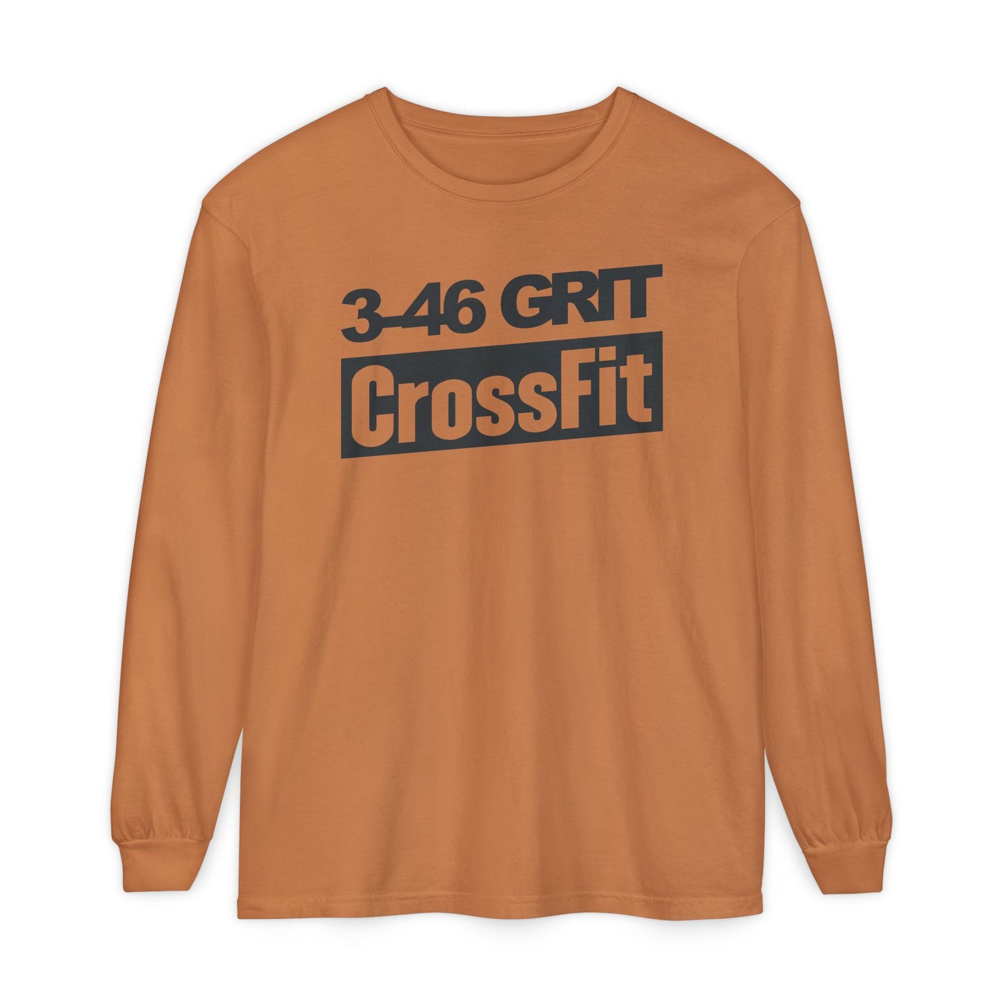 3-46 GRIT CrossFit Long Sleeve Comfort Colors Uni-Tee