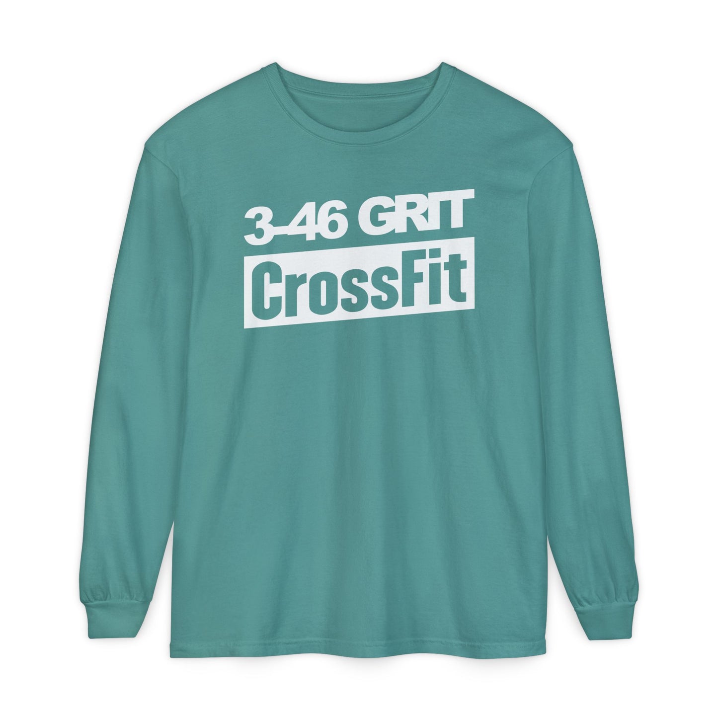 3-46 GRIT CrossFit Long Sleeve Comfort Colors Uni-Tee
