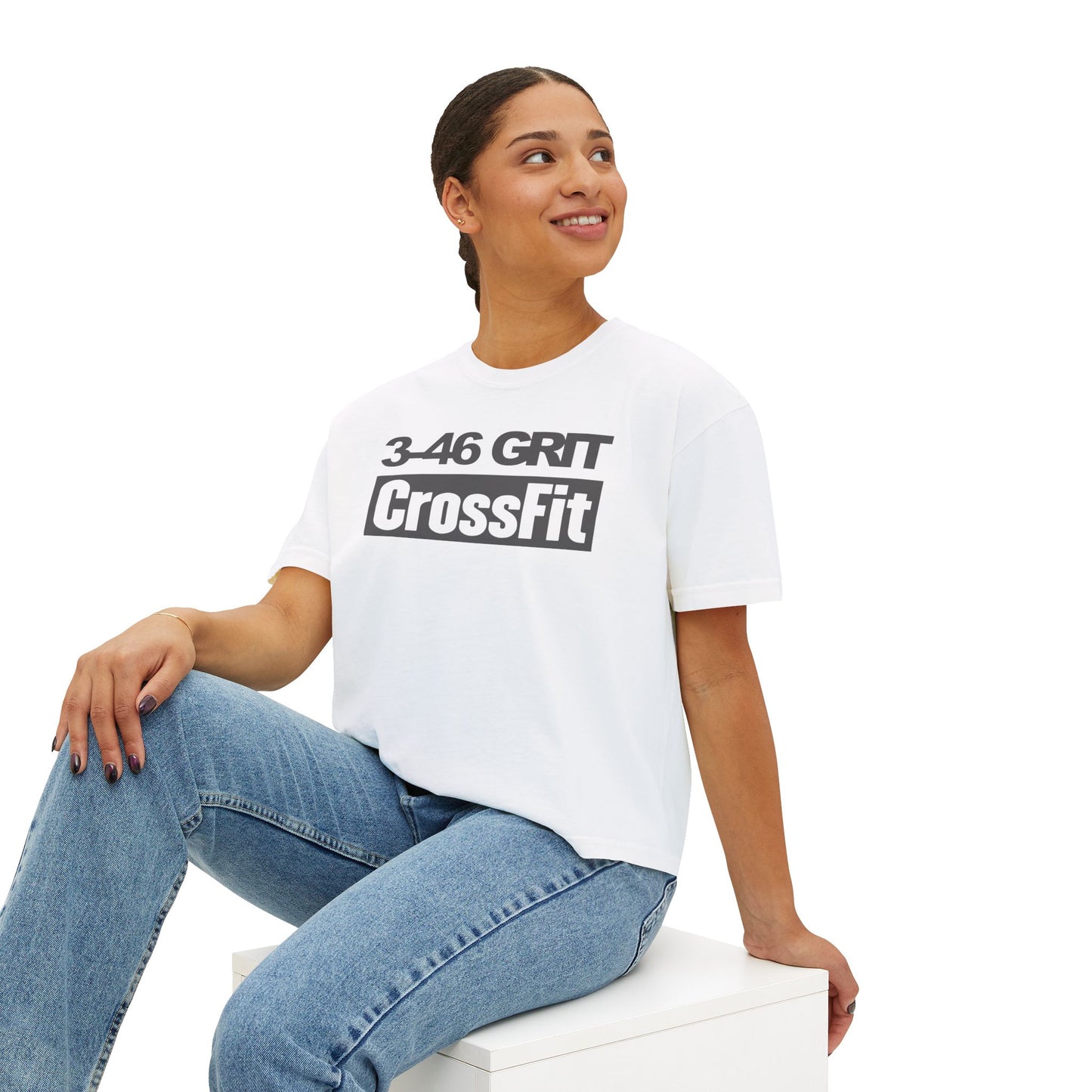 3-46 GRIT Comfort Colors Women's Boxy Tee