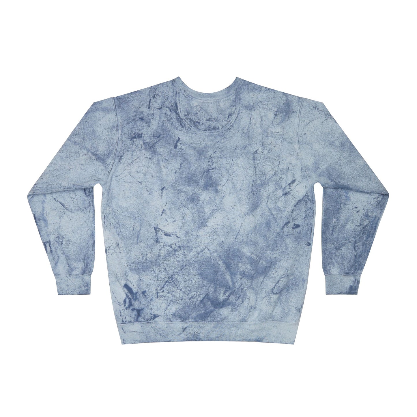 3-46 Grit CrossFit Blue Tie-Dye Crewneck Sweatshirt