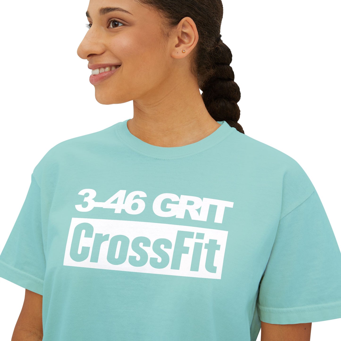 3-46 GRIT Women's Boxy Tee