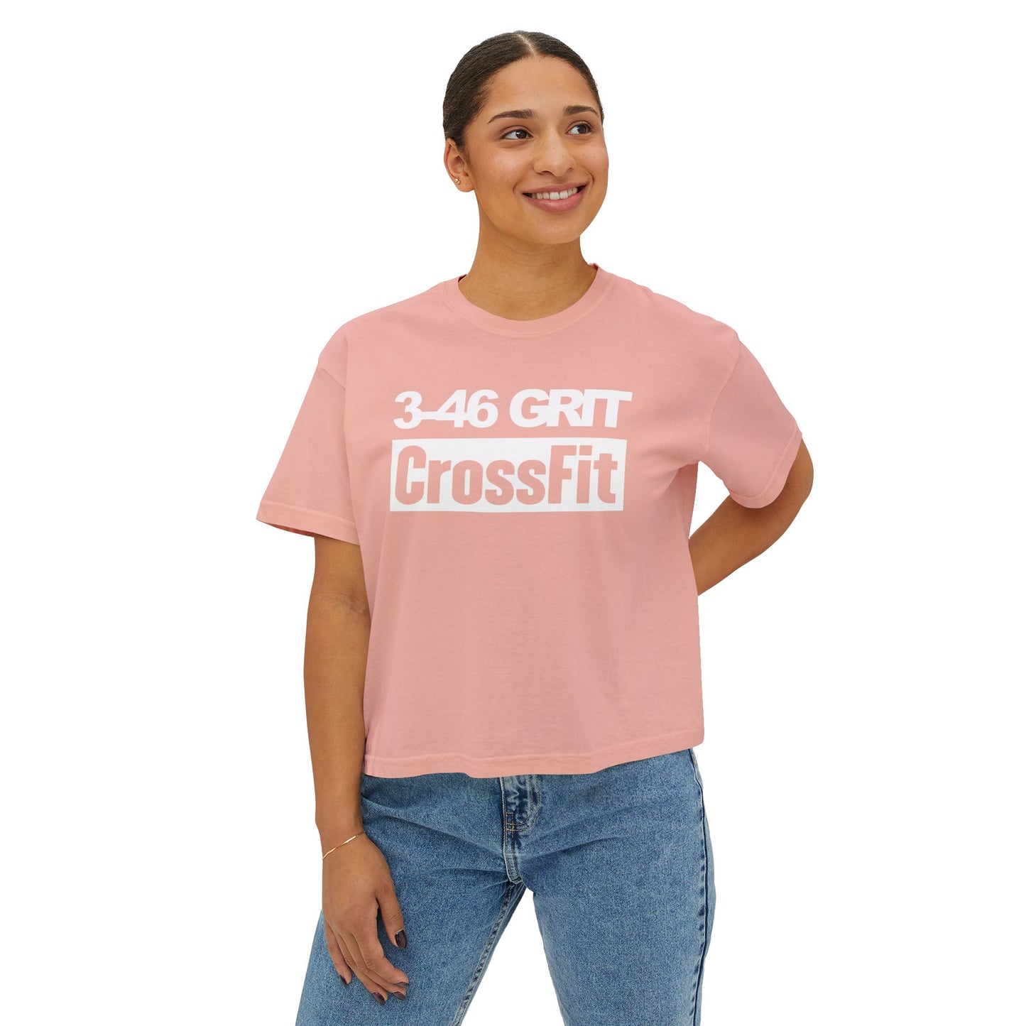 3-46 GRIT Women's Boxy Tee