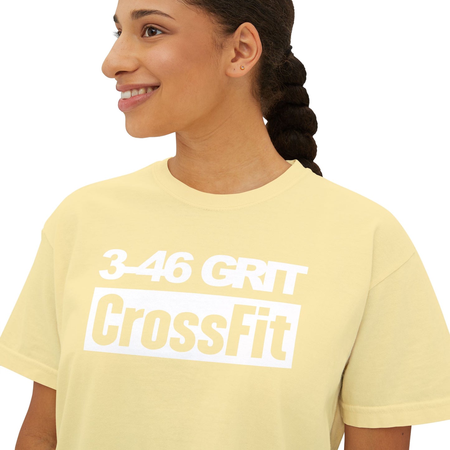 3-46 GRIT Women's Boxy Tee