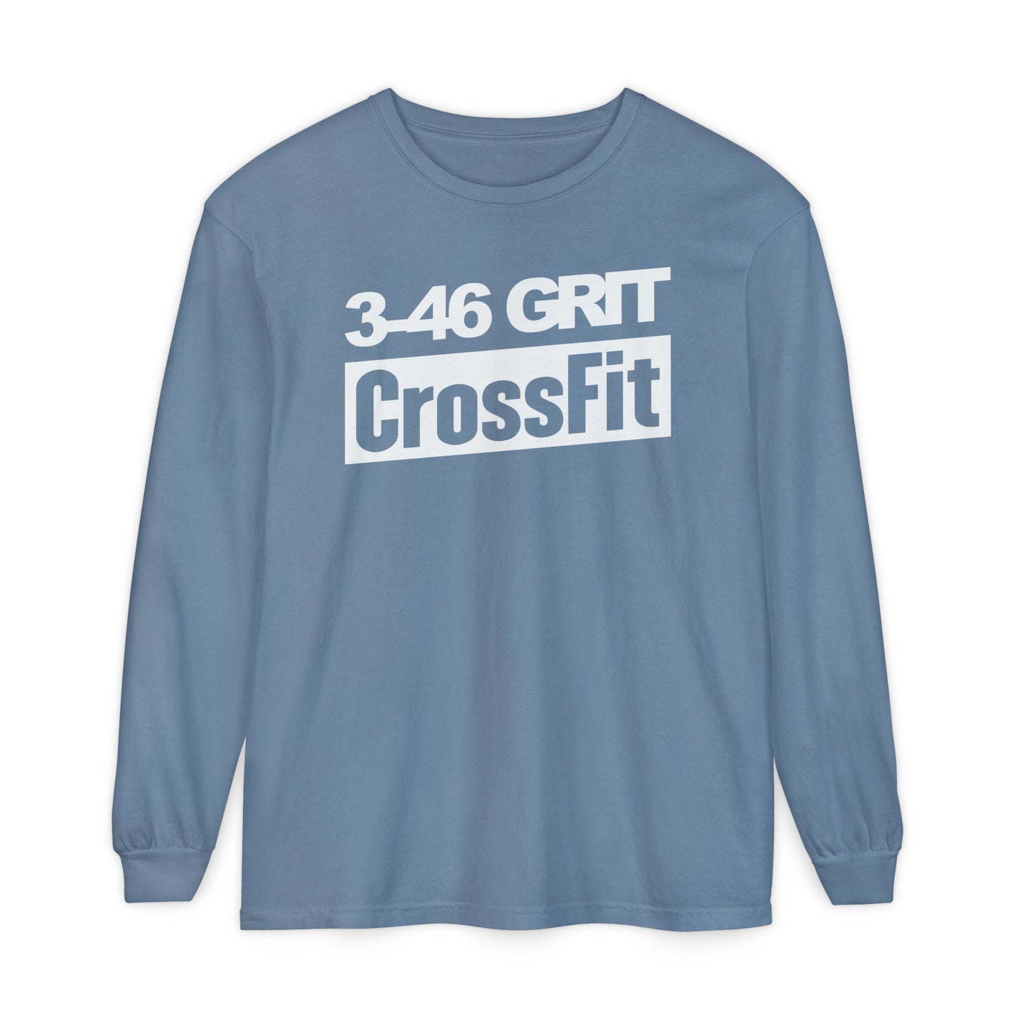 3-46 GRIT CrossFit Long Sleeve Comfort Colors Uni-Tee