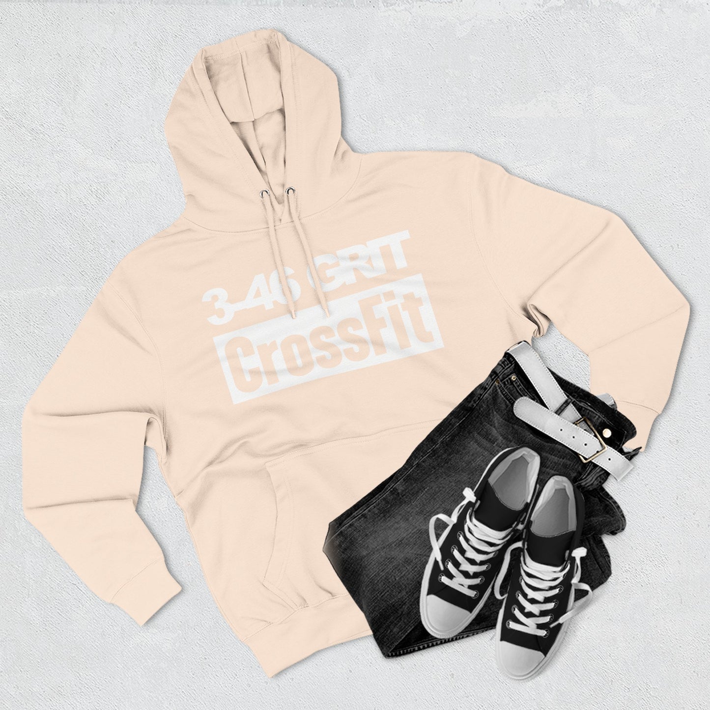 3-46 GRIT OG Unisex Pullover Hoodie