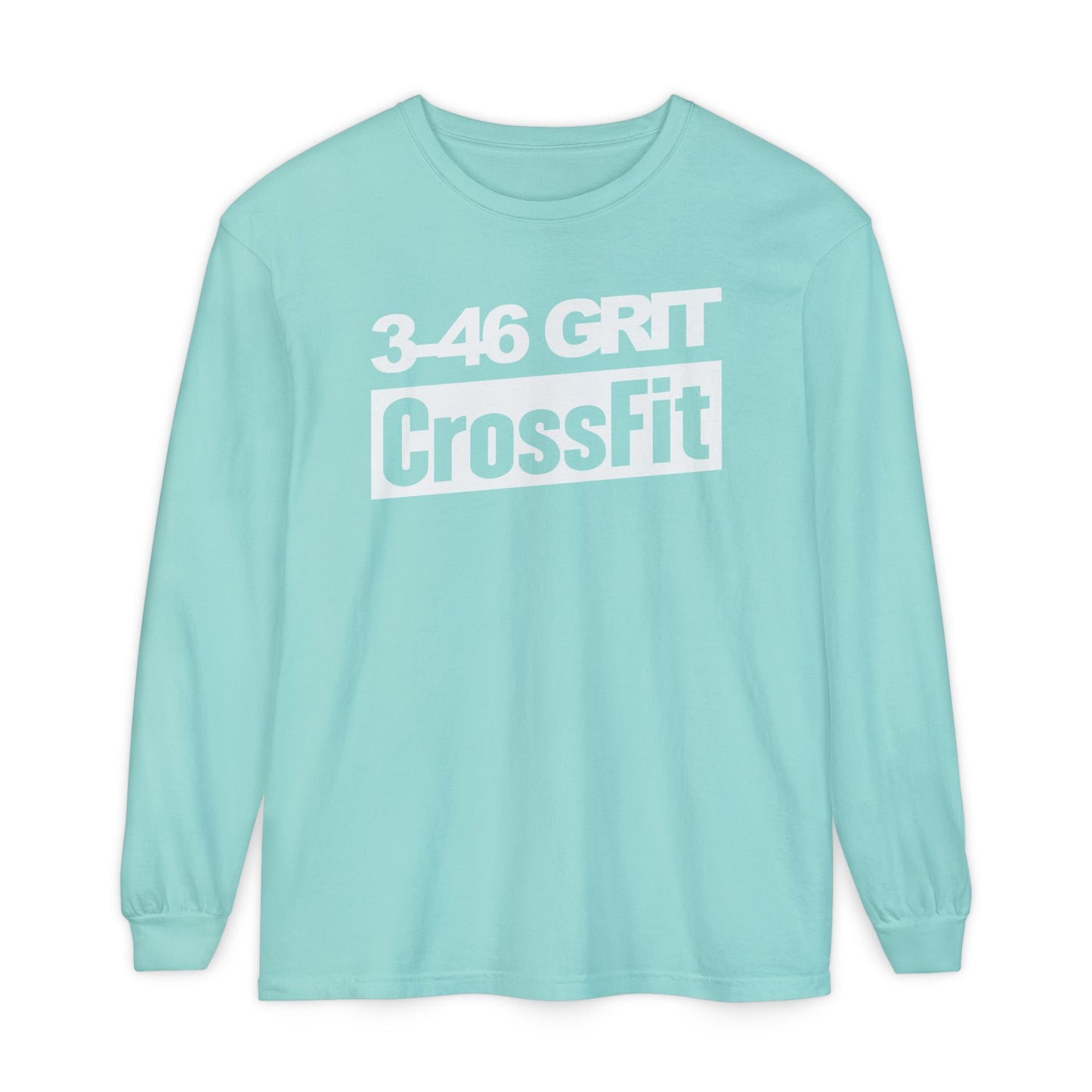 3-46 GRIT CrossFit Long Sleeve Comfort Colors Uni-Tee