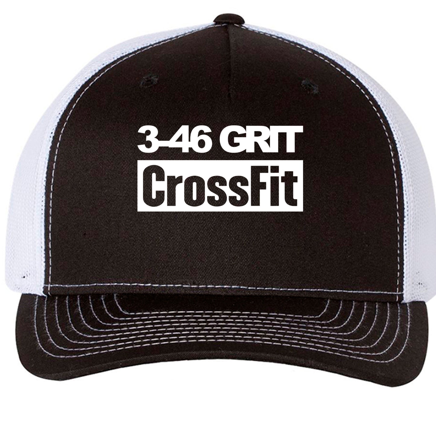 Black/ White - 112FP - FRONT
